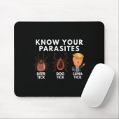 Kennen Sie Ihre Parasiten Hirsch Tick Hund Tick Lu Mousepad (Mit Mouse)