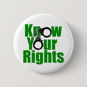 KENNEN Sie IHRE RECHTE - überwachen Sie Button