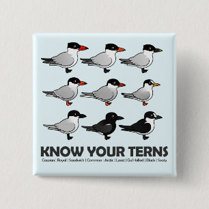 Kennen Sie Ihre Seeschwalben Button