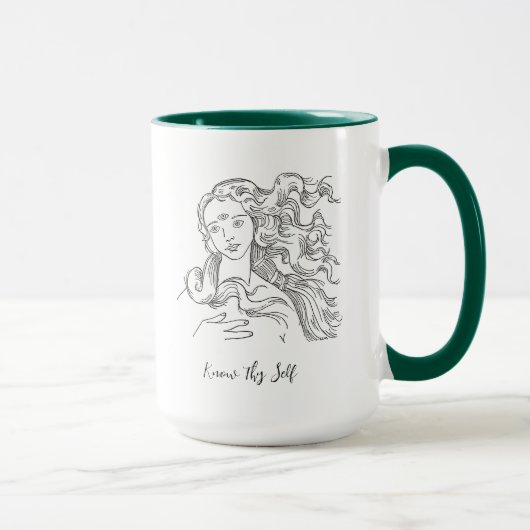 Kennen Sie Ihre selbst-Venus-Tasse Tasse (Rechts)