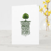 Kennen Sie Ihre Wurzeln Karte (Gelbe Blume)