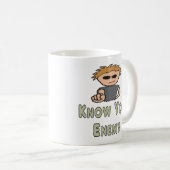 Kennen Sie Ihren Feind Kaffeetasse (VorderseiteRechts)