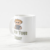 Kennen Sie Ihren Feind Kaffeetasse (Vorderseite Links)