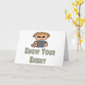 Kennen Sie Ihren Feind Karte (Gelbe Blume)