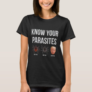 Kennen Sie Ihren Parasiten-Dump Präsident Trump Pa T-Shirt