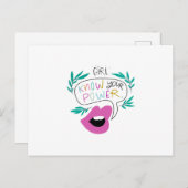 Kennen Sie Ihren Power Postkarte (Vorne/Hinten)