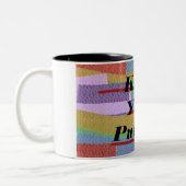 Kennen Sie Ihren Zweck Zweifarbige Tasse (Links)