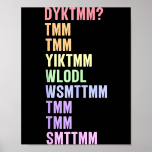 Kennen Sie Muffin Dyktmm Nostalgischer Spruch Poster