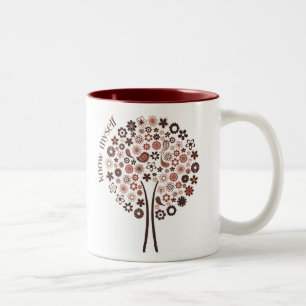 Kennen Sie Thyself - Baum-Tasse Zweifarbige Tasse