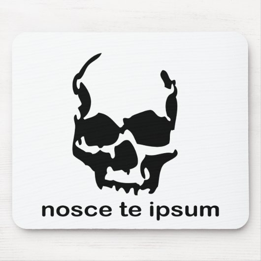 kennen Sie thyself Mousepad (Vorne)