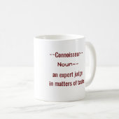 Kenner - Definition — Tasse Kaffee (VorderseiteRechts)