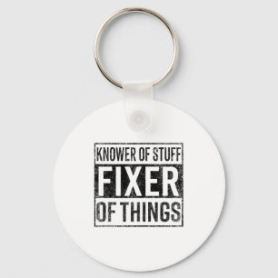 Kenner von Sachen Reparierer von Dingen Handwerker Schlüsselanhänger