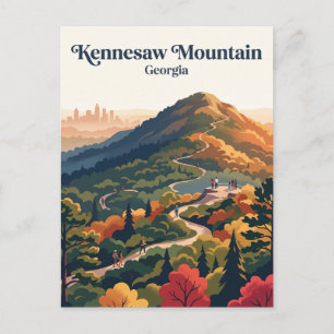 Kennesaw Mountain Georgia Postkarte