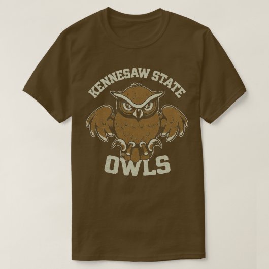 Kennesaw Staat Owls TShirt (Design vorne)
