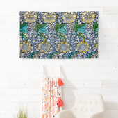 Kennet Pattern (von William Morris) Banner (Insitu)