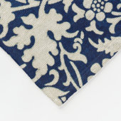 Kennet Pattern (von William Morris) Fleecedecke (Ecke)
