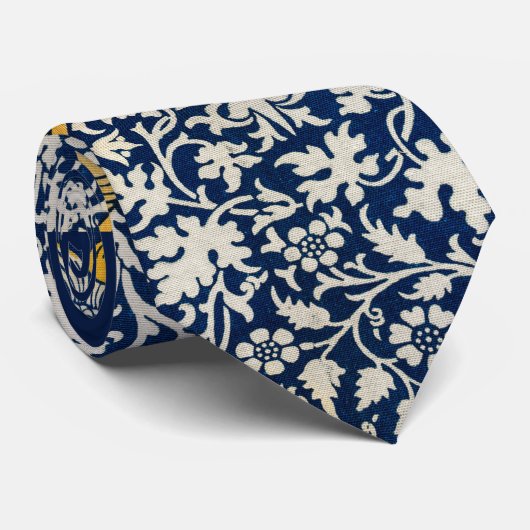 Kennet Pattern (von William Morris) Krawatte (Gerollt)