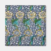 Kennet Pattern (von William Morris) Magnet (Vorne)