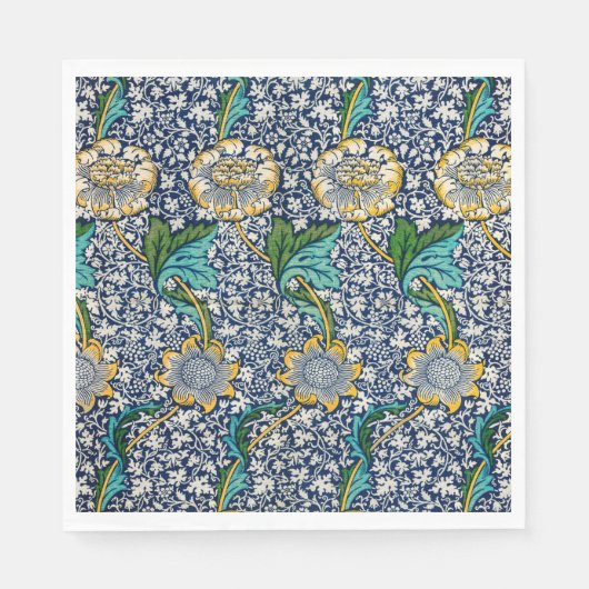 Kennet Pattern (von William Morris) Serviette (Vorderseite)