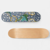 Kennet Pattern (von William Morris) Skateboard (Horizontal)