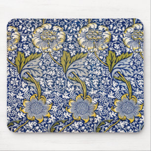 Kennet von William Morris, Vintage Textilkunst Mousepad