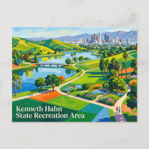 Kenneth Hahn State Recreation Area Kalifornien Postkarte