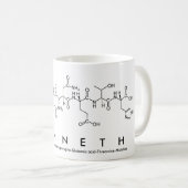 Kenneth Peptidname Tasse (VorderseiteRechts)