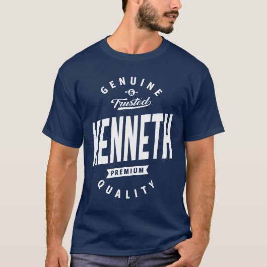Kenneth Personalisiert Name Birthday Gift T-Shirt (Vorderseite)