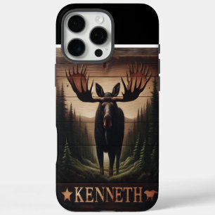 Kenneth's Woodland Moose iPhone 16 Pro Max Hülle