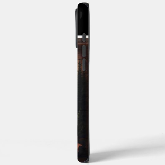 Kenneth's Woodland Moose Case-Mate iPhone Hülle (Rückseite / Links)