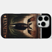 Kenneth's Woodland Moose Case-Mate iPhone Hülle (Rückseite (Horizontal))