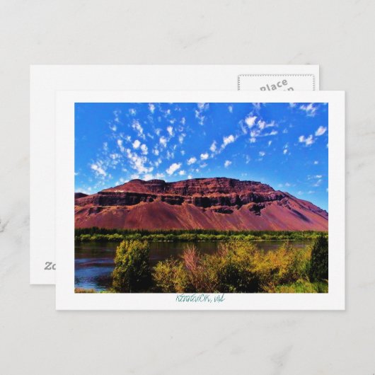 KENNEWICK, WA POSTKARTE (Vorne/Hinten)