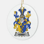Kenney Familienwappen Keramikornament (Links)