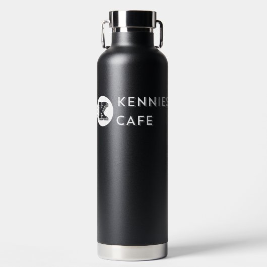 Kennies Café Trinkflasche (Vorderseite)