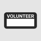 Kennnummer des schwarzen Blinds Namensschild (Vorderseite)