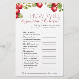 Kennst du das Bride Apple Brautparty Game?