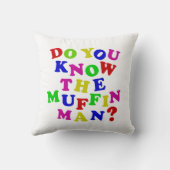 Kennst du den Muffin Man? Kissen (Rückseite)