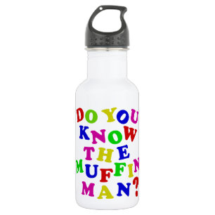 Kennst du den Muffin Man? Trinkflasche