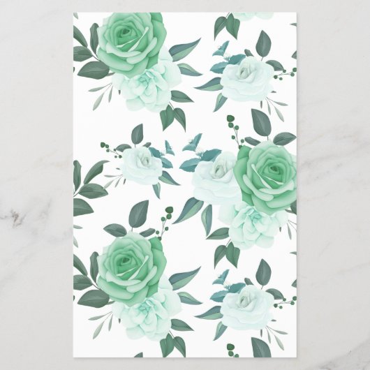 Kennst du die Bride GreenRoses Shower Game Card? Flyer (Hinten)