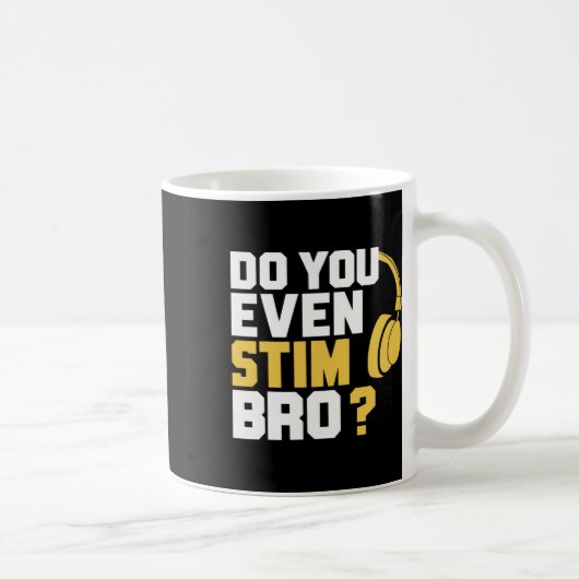 Kennst du überhaupt Stim Bro Kaffeetasse (Rechts)