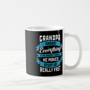 Kennt alles Funny Vatertag Kostüme Kaffeetasse