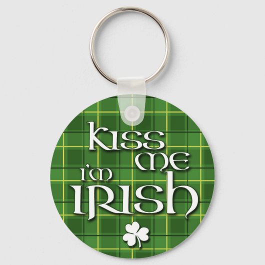 KENNT MICH, ICH BIN IRISH - Schlüsselanhänger (Vorderseite)
