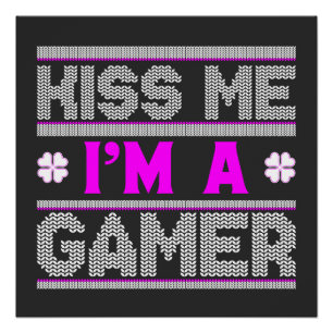 KENNT MIR, ICH BIN GAMER POSTER