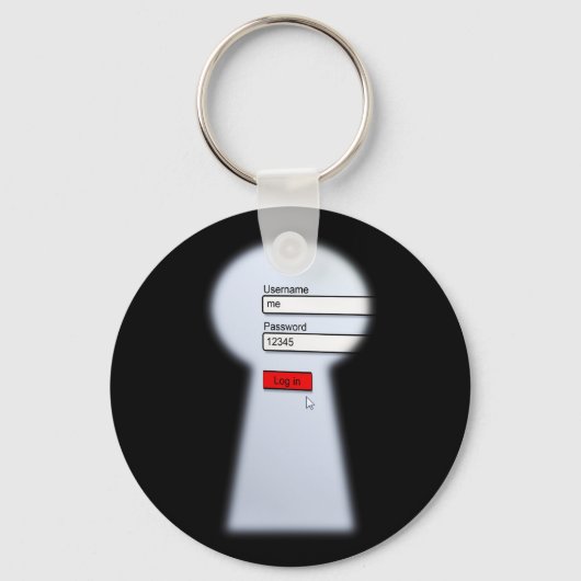 Kennwortsicherheit Schlüsselanhänger (Vorderseite)