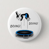 Kenny auf Trampoline Button (Vorderseite)