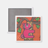 kenny der koala frisst Blätter Magnet (Vorderseite/Rückseite)