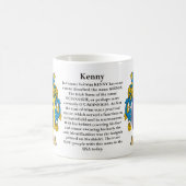 Kenny-Familien-Wappen Kaffeetasse (Mittel)
