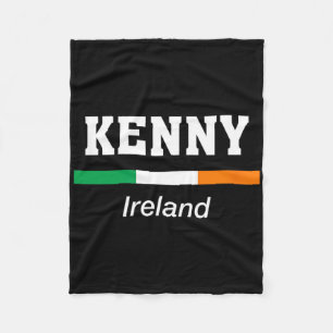 Kenny irischer Familienname St Patricks Tag Irland Fleecedecke