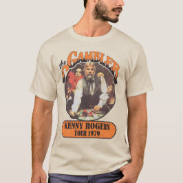 Kenny Rogers The Gambler Retro Classic Country T-Shirt