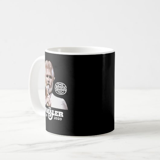 Kenny Rogers Tribute Kaffeetasse (Vorderseite Links)